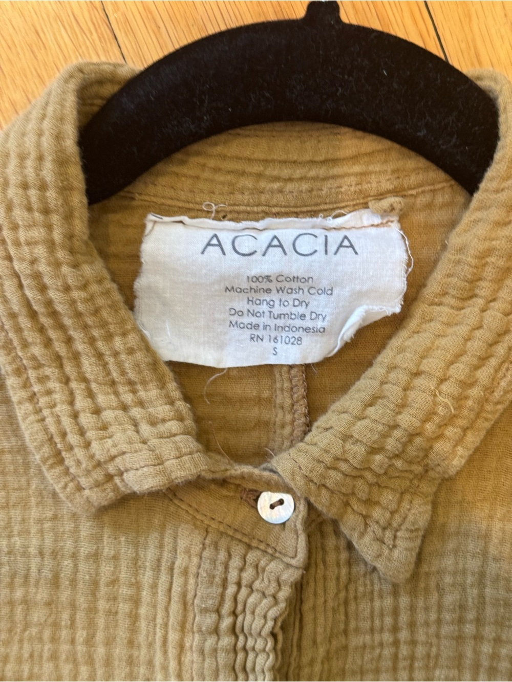 acacia swimsuit $255 msrp oversized cotton gauze romper. - Picture 4 of 5